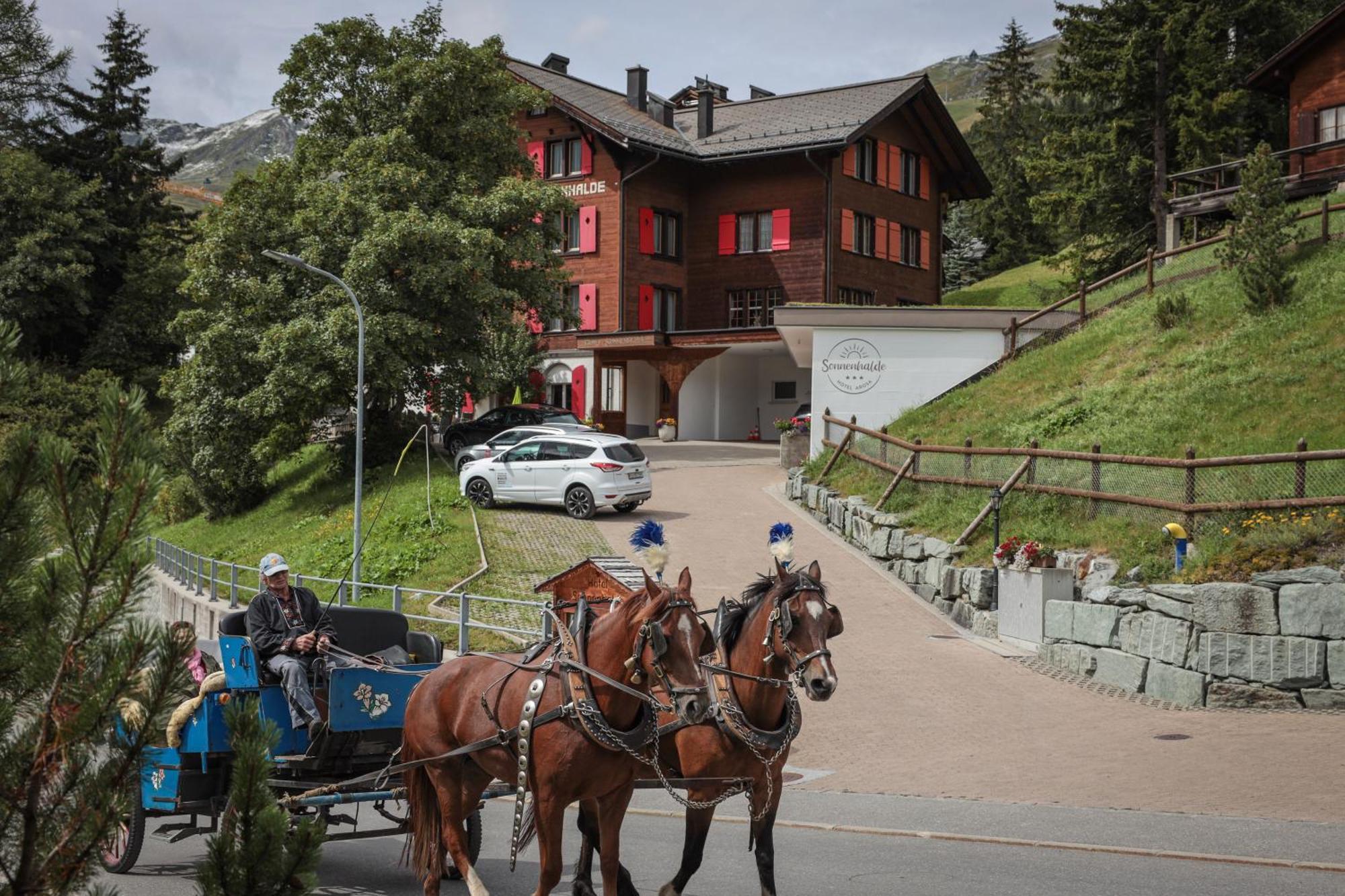 Hotel Sonnenhalde, อาโรซา ภายนอก รูปภาพ