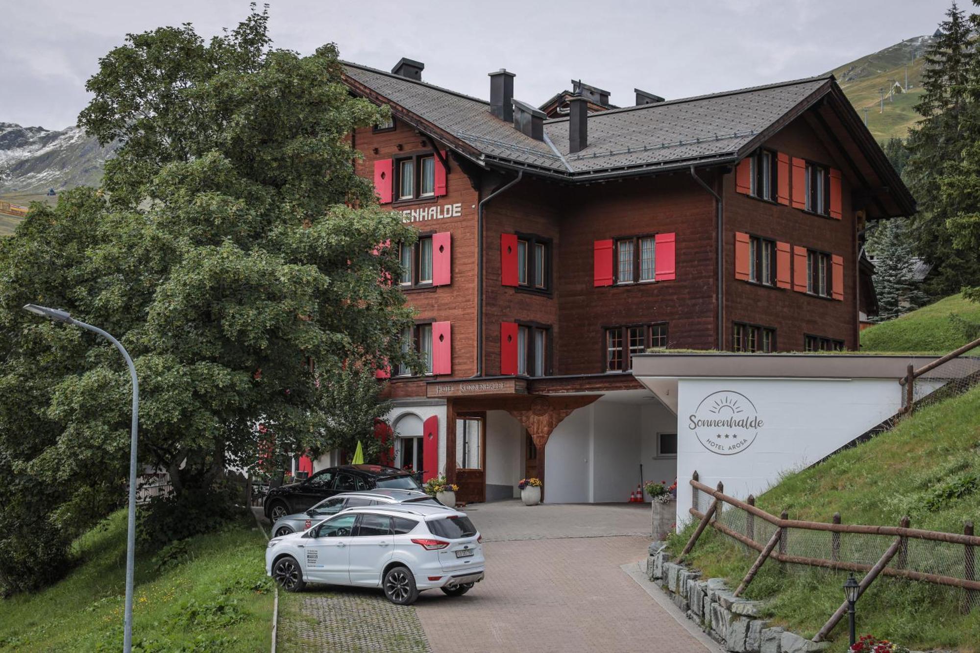 Hotel Sonnenhalde, อาโรซา ภายนอก รูปภาพ